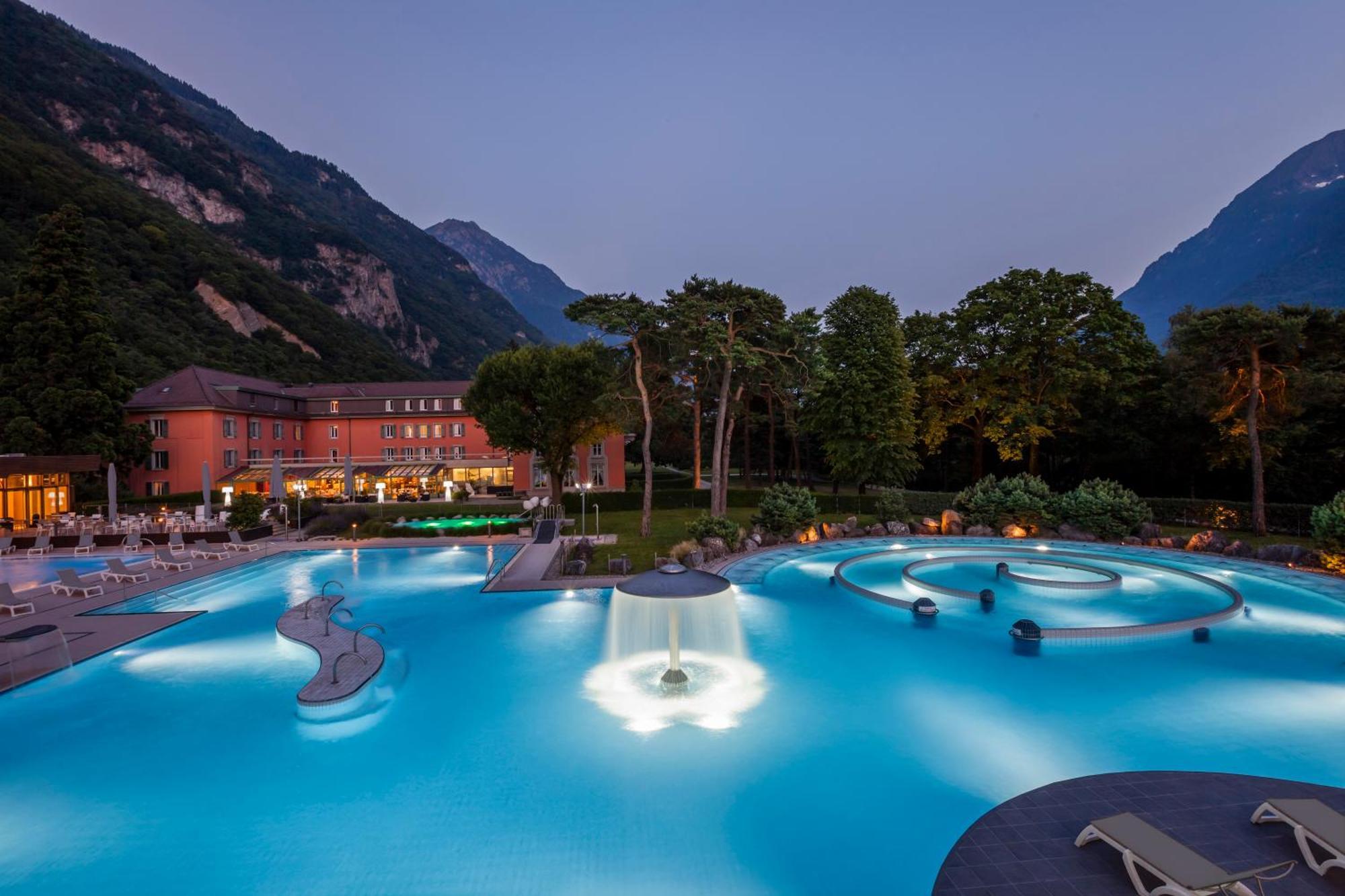 Grand Hotel Des Bains Lavey-les-Bains Esterno foto