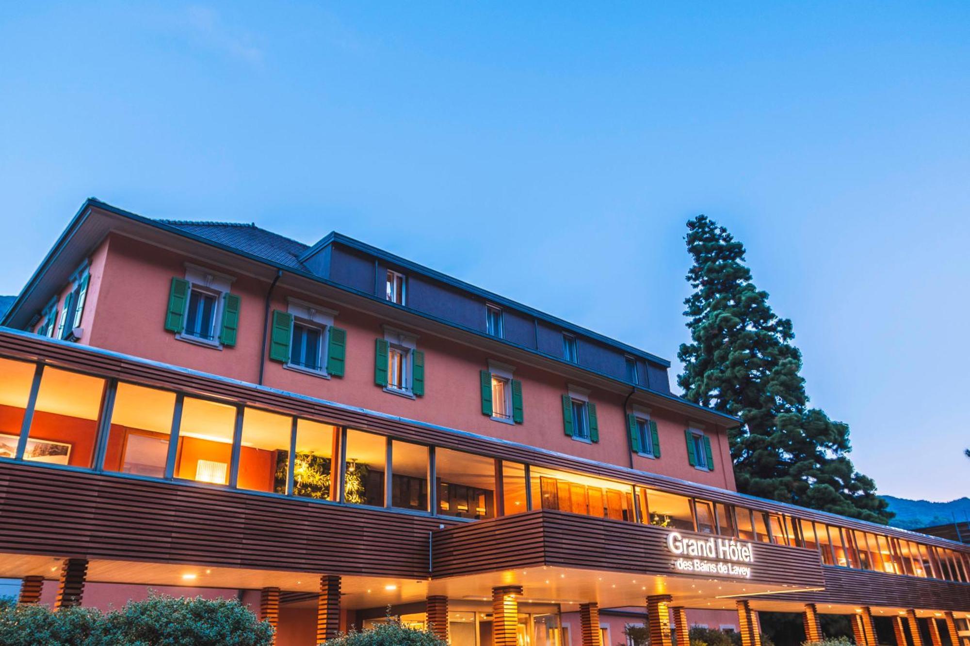 Grand Hotel Des Bains Lavey-les-Bains Esterno foto
