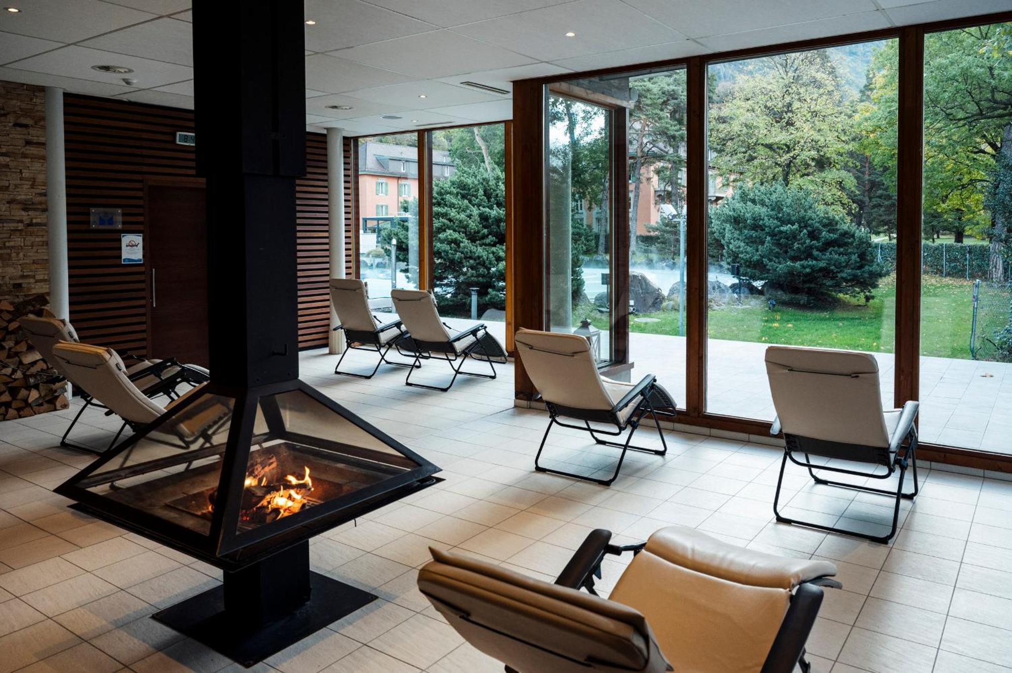 Grand Hotel Des Bains Lavey-les-Bains Esterno foto