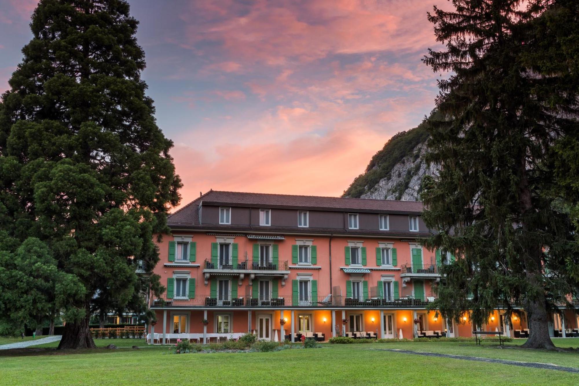Grand Hotel Des Bains Lavey-les-Bains Esterno foto